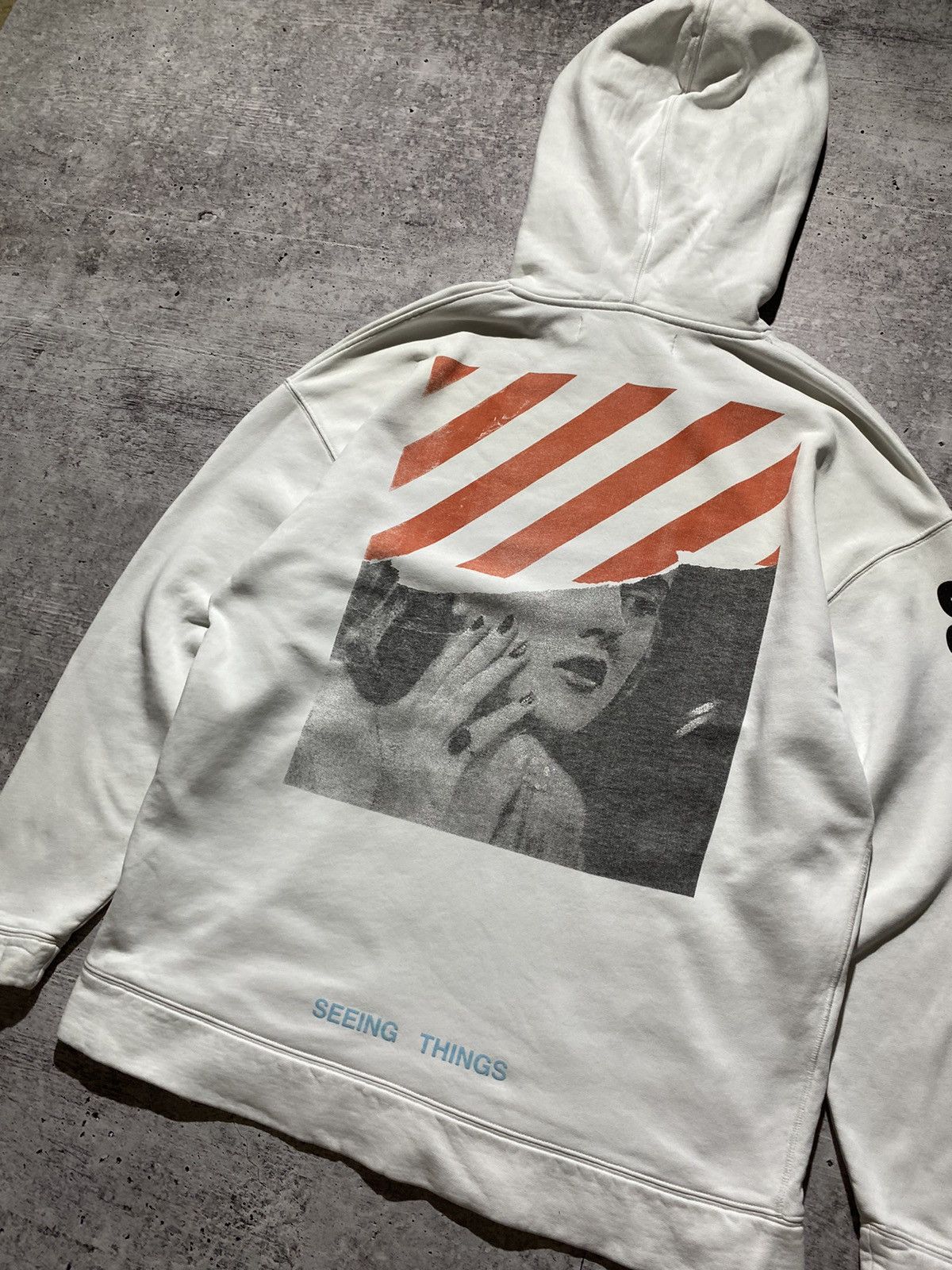 Off-White OFF WHITE Marilyn Monroe rare hoodie Size US M / EU 48-50 / 2 - 16 Thumbnail