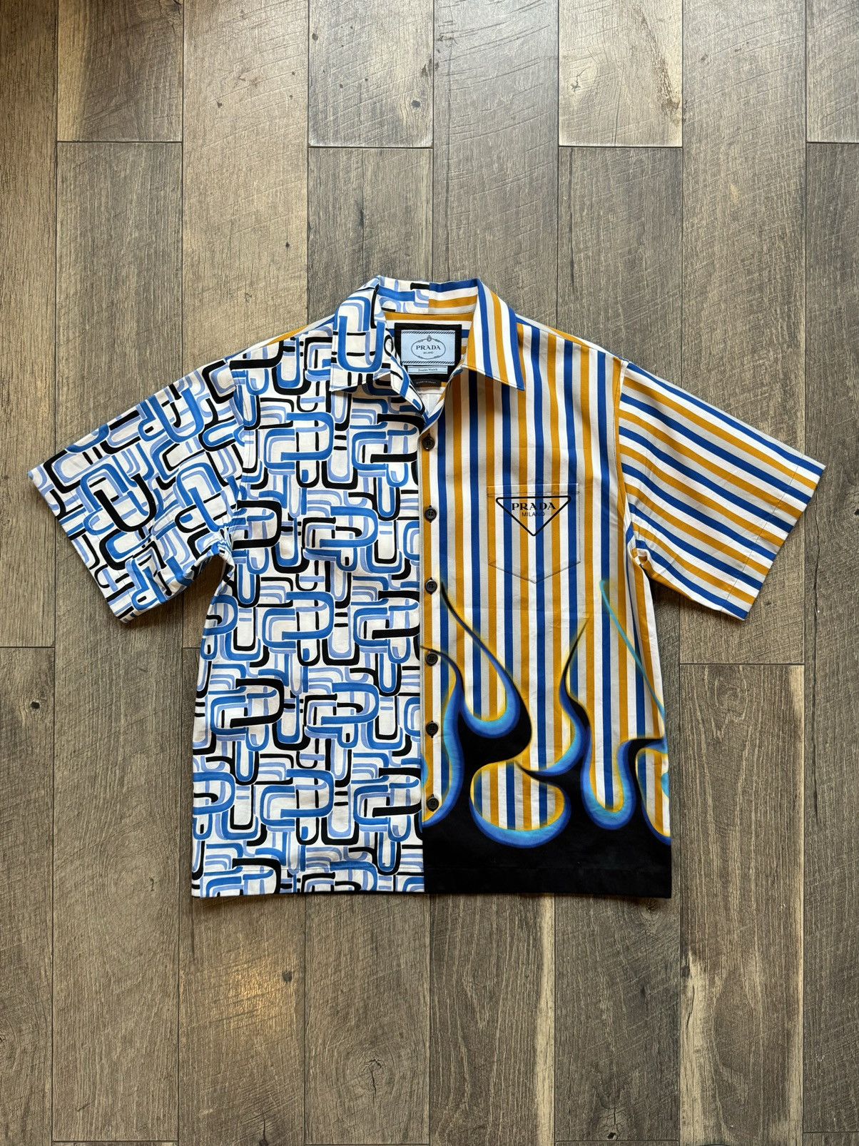 Prada Flame Shirt | Grailed