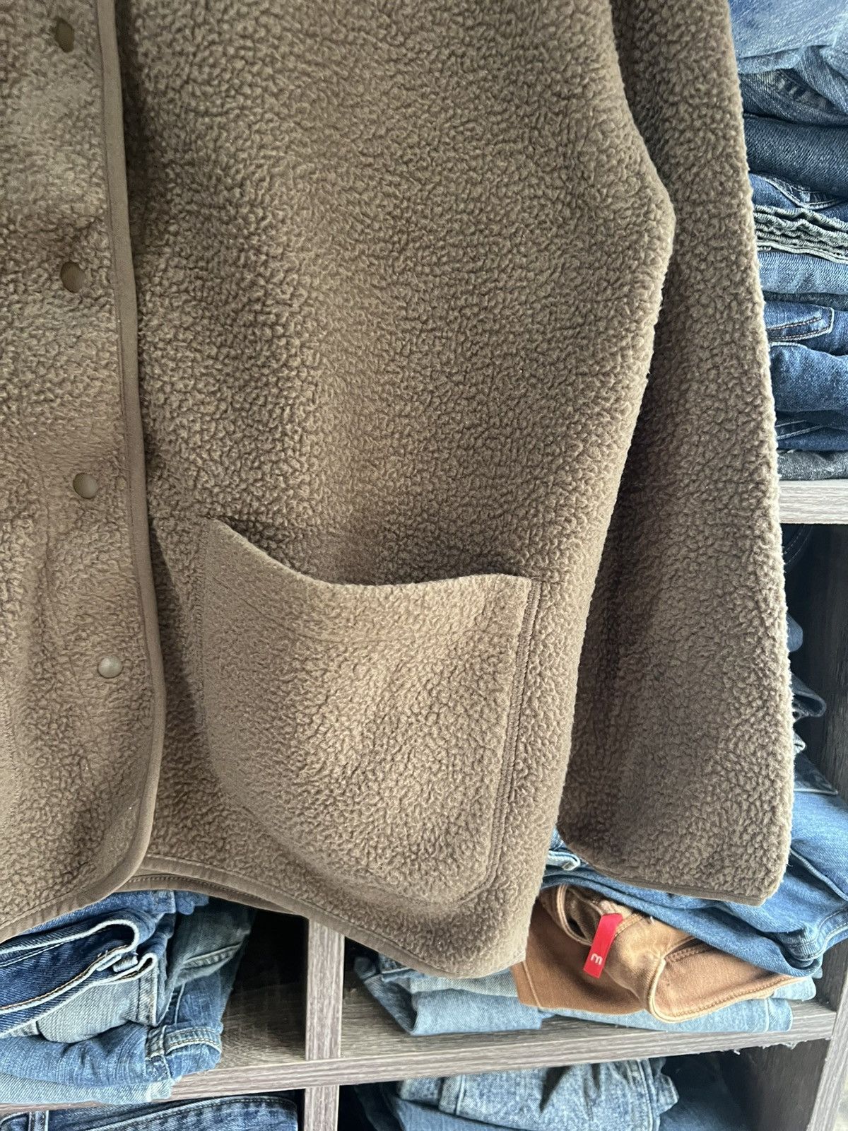 Global Work 🔥Global Work Deep Pile Sherpa Button Jacket Size US M / EU 48-50 / 2 - 7 Thumbnail