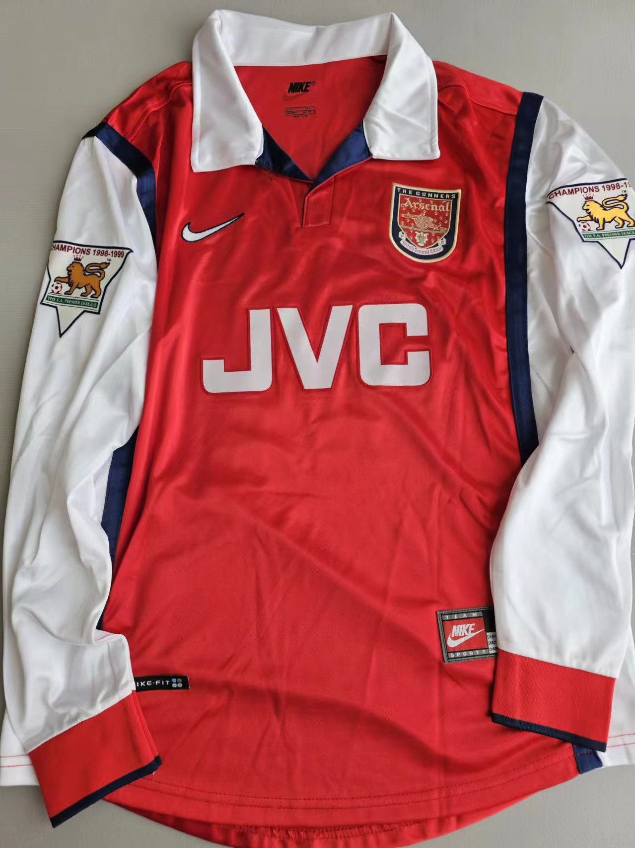 Other 1998 Arsenal #14 Thierry Henry Jersey Size US XL / EU 56 / 4 - 2 Thumbnail