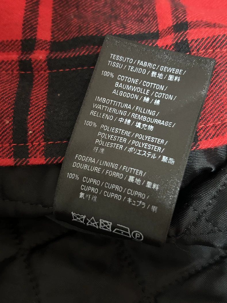 Balenciaga Balenciaga size 36 Black and red plaid cotton-padded jacke Size L / US 10 / IT 46 - 6 Thumbnail