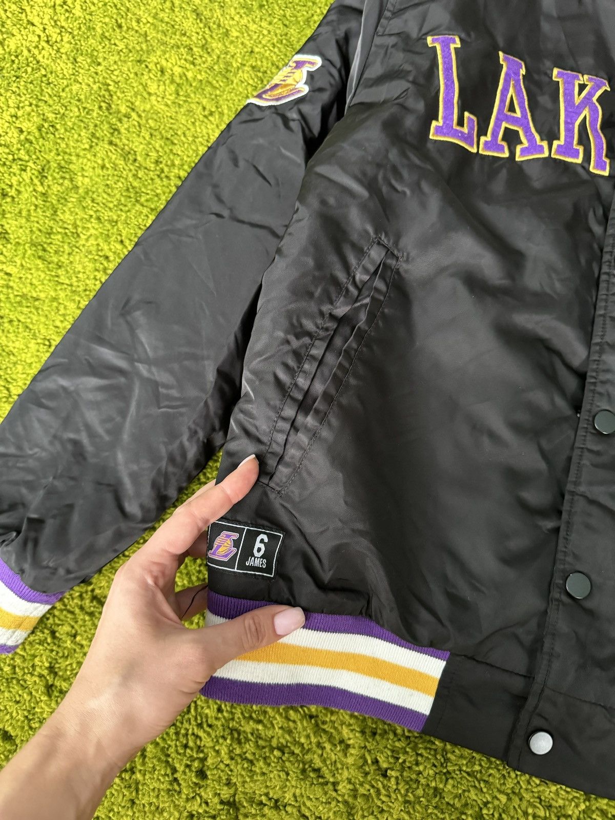 NBA NBA Lakers official varsity bomber jacket Size US M / EU 48-50 / 2 - 6 Thumbnail
