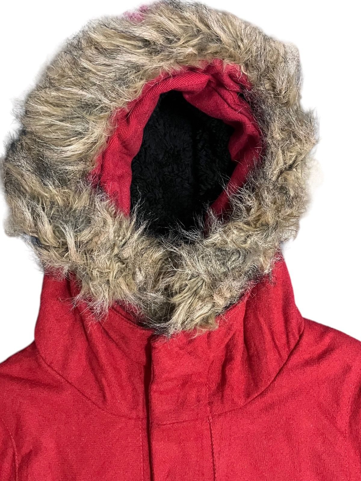 Seditionaries × Vintage Vintage Red Another Side Square Faux fur Style Jacket Size US M / EU 48-50 / 2 - 2 Thumbnail