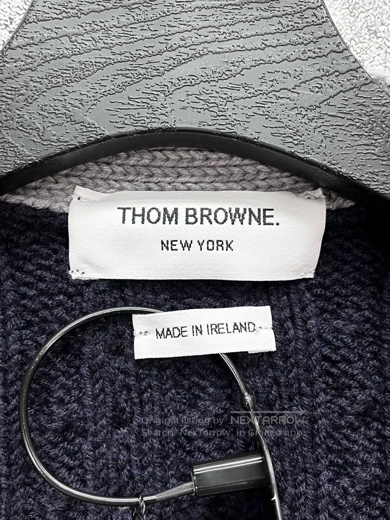 Thom Browne Thom Browne Color Block Striped Cardigan Jacket Size US XXS / EU 40 - 4 Thumbnail