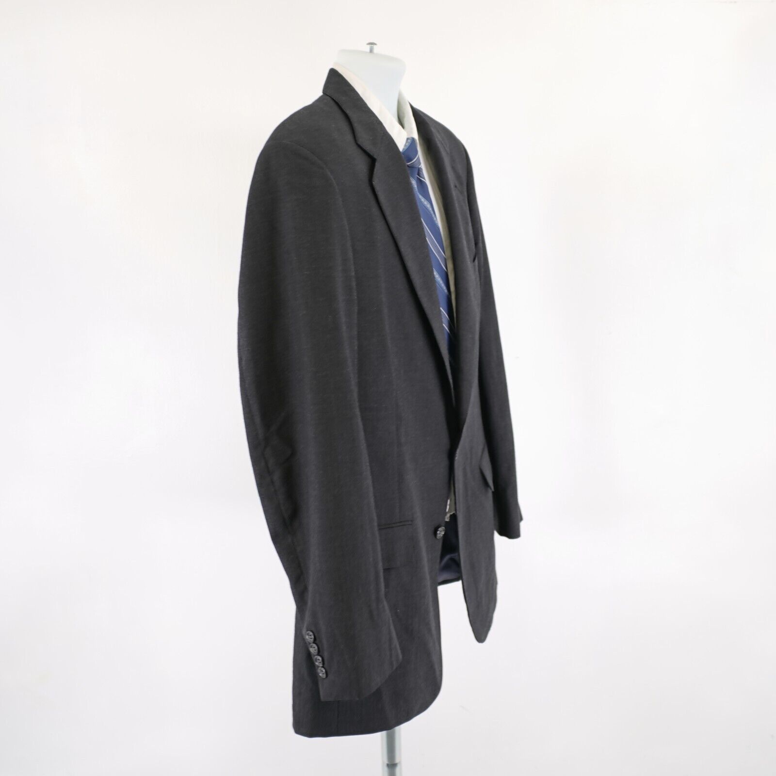 Jos. A. Bank Jos A Bank Executive Collection Gray Wool Blazer 42R 2 Butto Size 42R - 7 Thumbnail