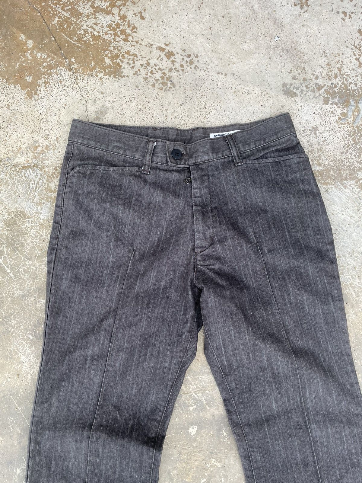If Six Was Nine × Le Grande Bleu (L.G.B.) × semanticdesign Semantic Design Flare Jeans Black Size 30 Size US 30 / EU 46 - 6 Thumbnail
