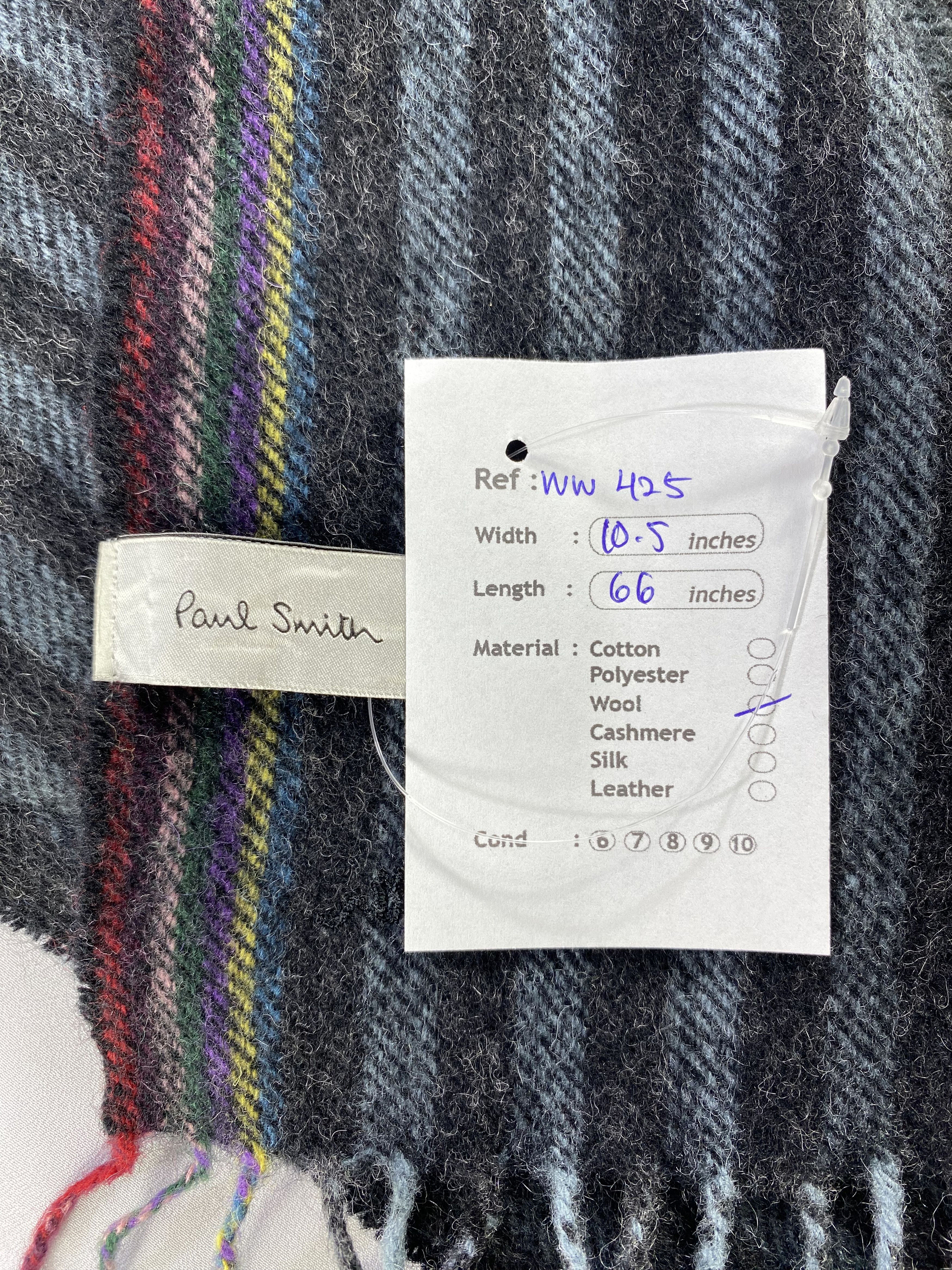 Paul Smith × Vintage Paul Smith Scarf / Muffler / Neckwear Size ONE SIZE - 8 Thumbnail