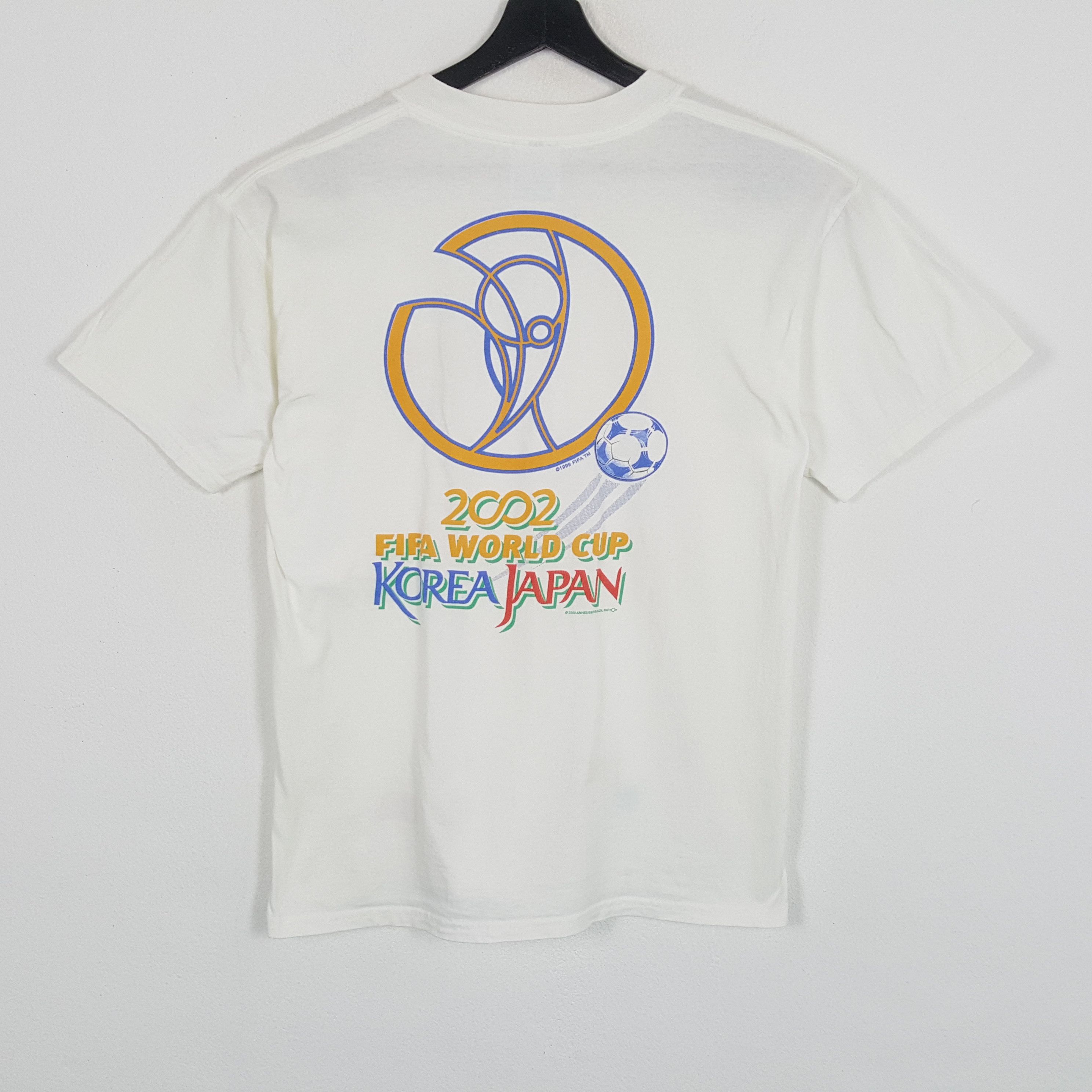 Vintage FIFA WORLD CUP 2002 KOREA JAPAN Vintage Tshirt Size US M / EU 48-50 / 2 - 1 Thumbnail