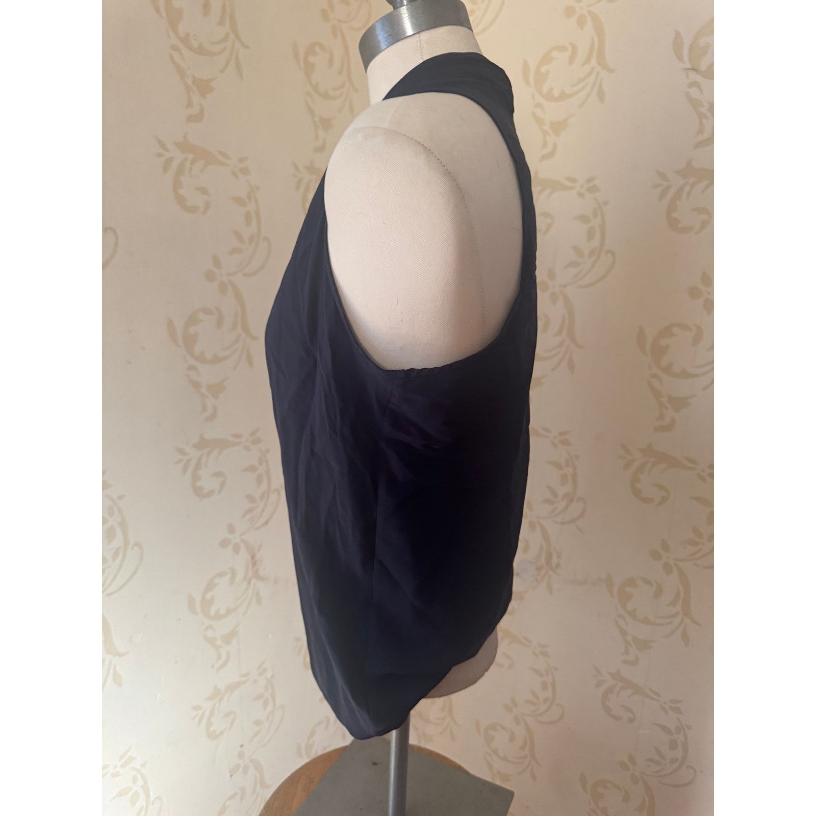 Ramy Brook Ramy Brook 100% SilkNavy Blue Top - Ladies Medium Size M / US 6-8 / IT 42-44 - 2 Thumbnail