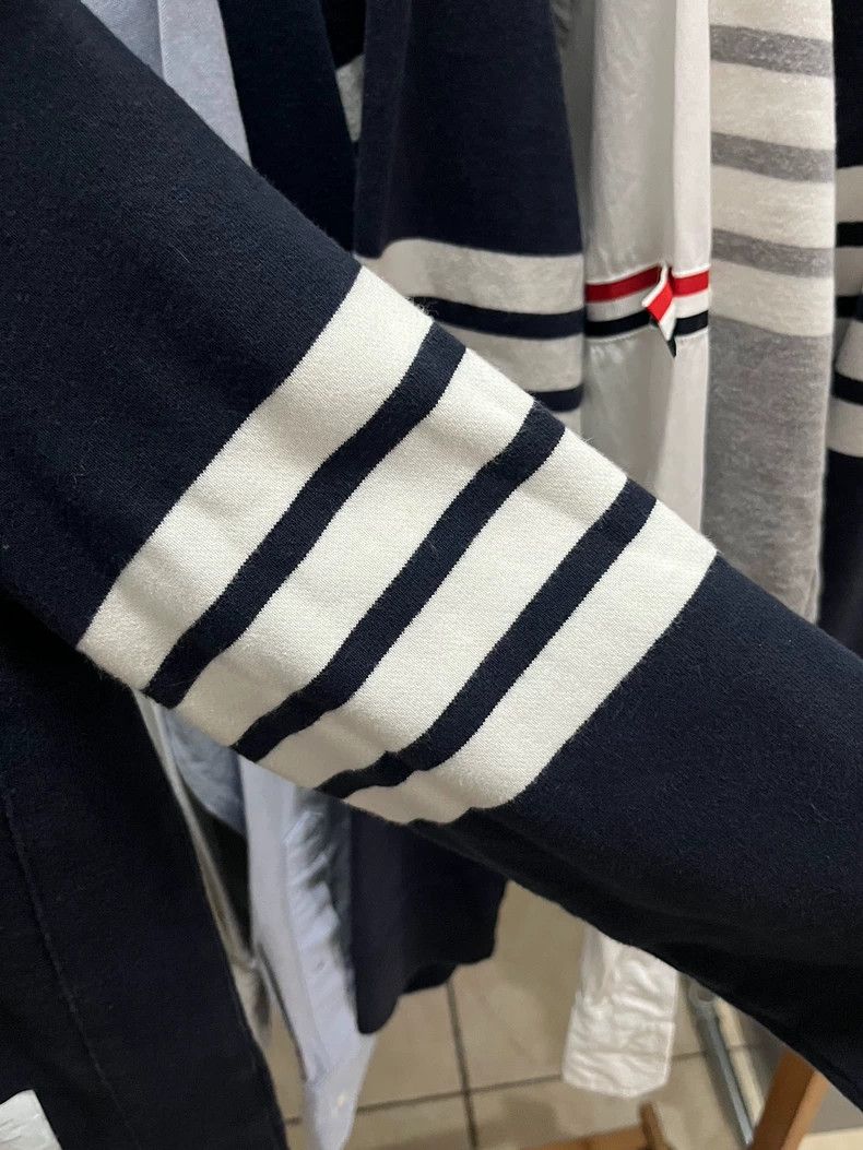 Thom Browne thom browneClassic four-striped blue sweatshirt 2503-Nextar Size US S / EU 44-46 / 1 - 7 Thumbnail
