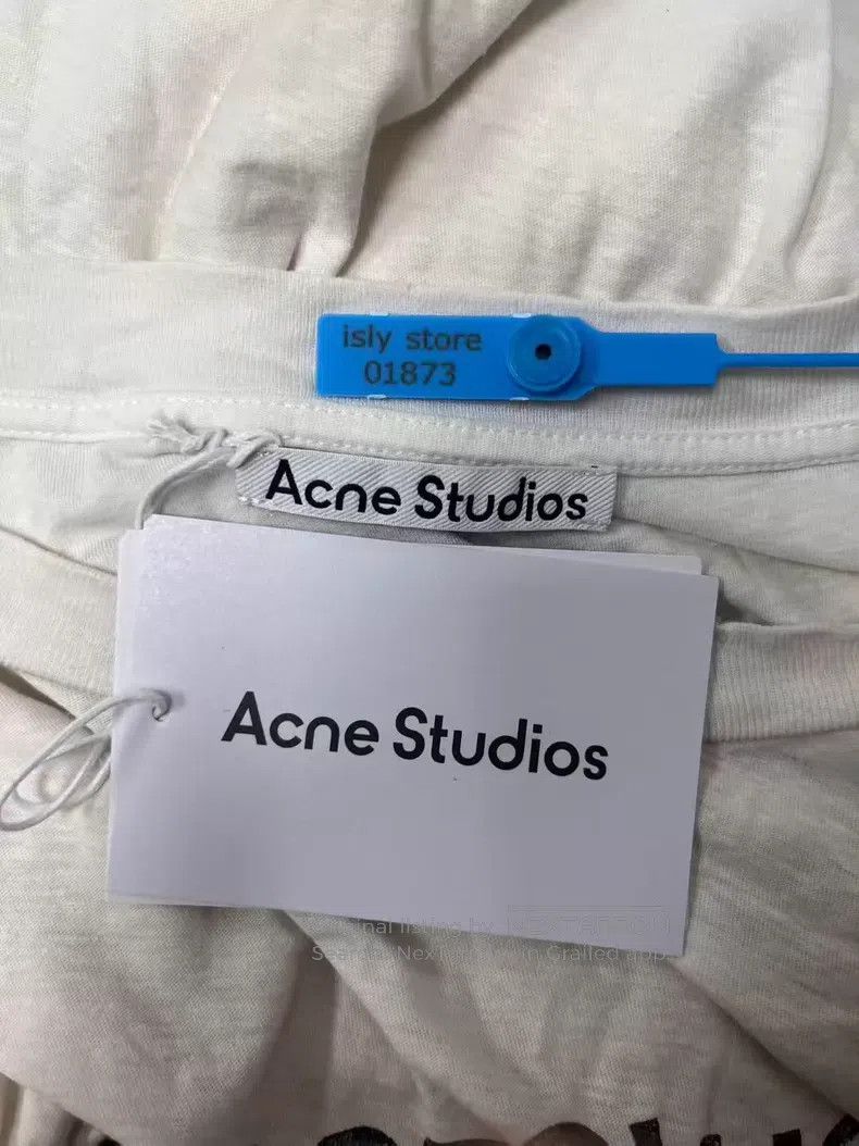 Acne Studios Acne Studios 1996 Series Letter Logo Distressed Print Crew Size US XL / EU 56 / 4 - 5 Thumbnail