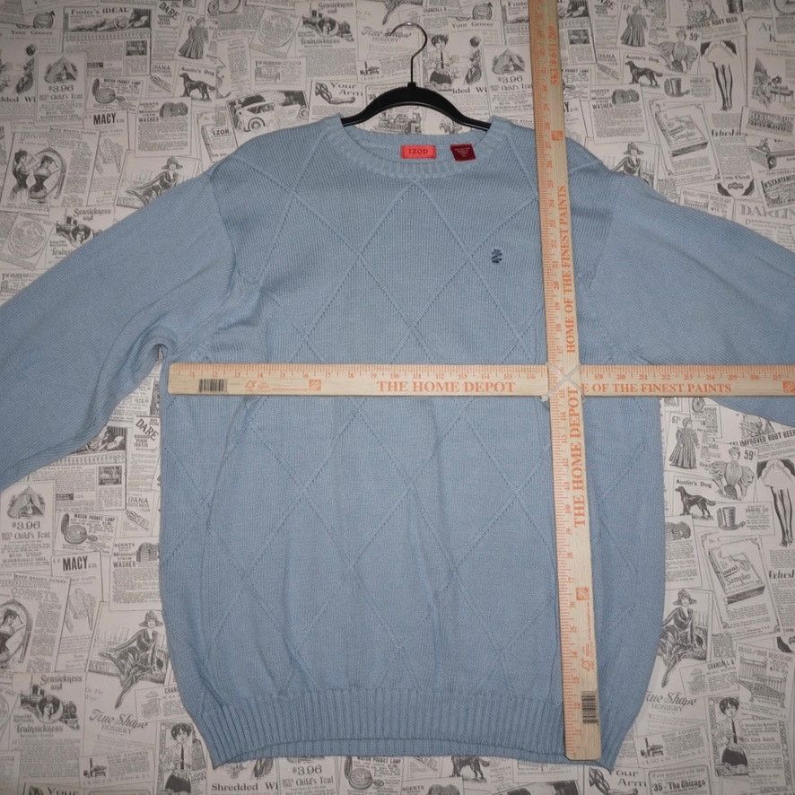 Izod XL - Vintage Y2K IZOD embroidered 2000s knit argyle sweater Size US XL / EU 56 / 4 - 4 Thumbnail
