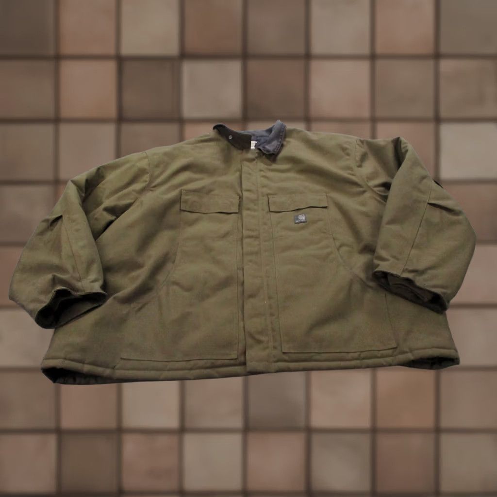 Carhartt Carhartt Jacket Mens 3XL Canvas Puffer Lined Workwear Coat Barn Outdoor Vintage Bomber Jacket Mens Brown Canvas Coat Size US XXL / EU 58 / 5 - 1 Thumbnail