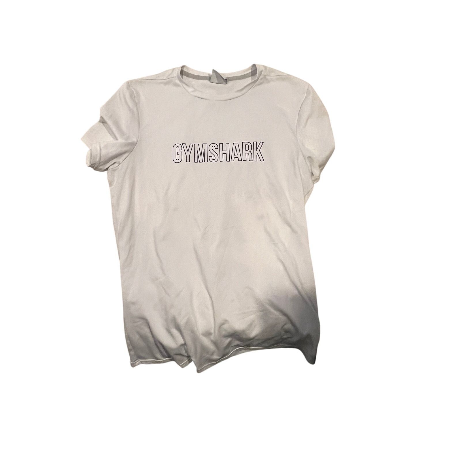 Gymshark Gymshark White Sweat Wicking T-Shirt Mens S Size US S / EU 44-46 / 1 - 1 Thumbnail
