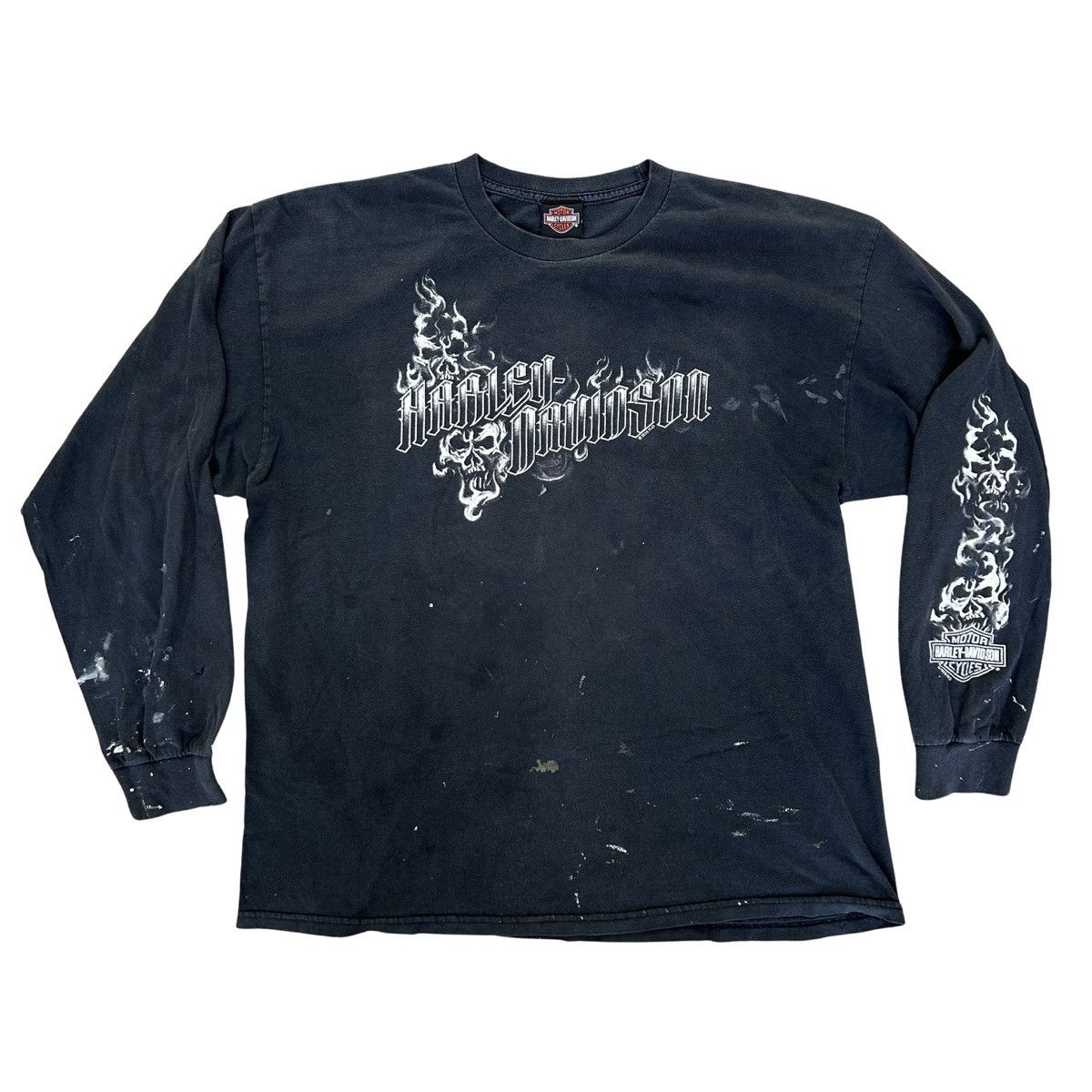 Harley Davidson Harley Davidson Skull Long Sleeve Shirt Size XXL Size US XXL / EU 58 / 5 - 1 Thumbnail