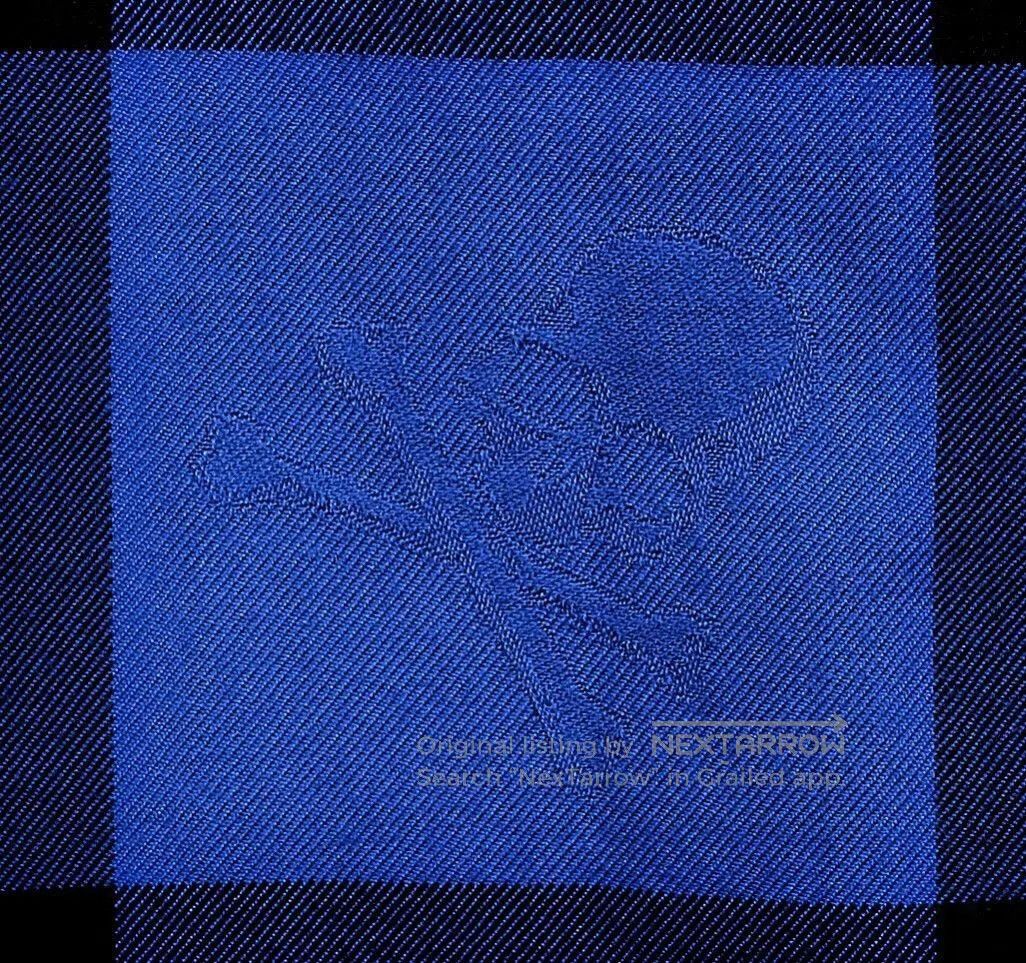 Mastermind Japan Blue Checkered Short-Sleeve Button-Up Shirt. Size US S / EU 44-46 / 1 - 8 Thumbnail