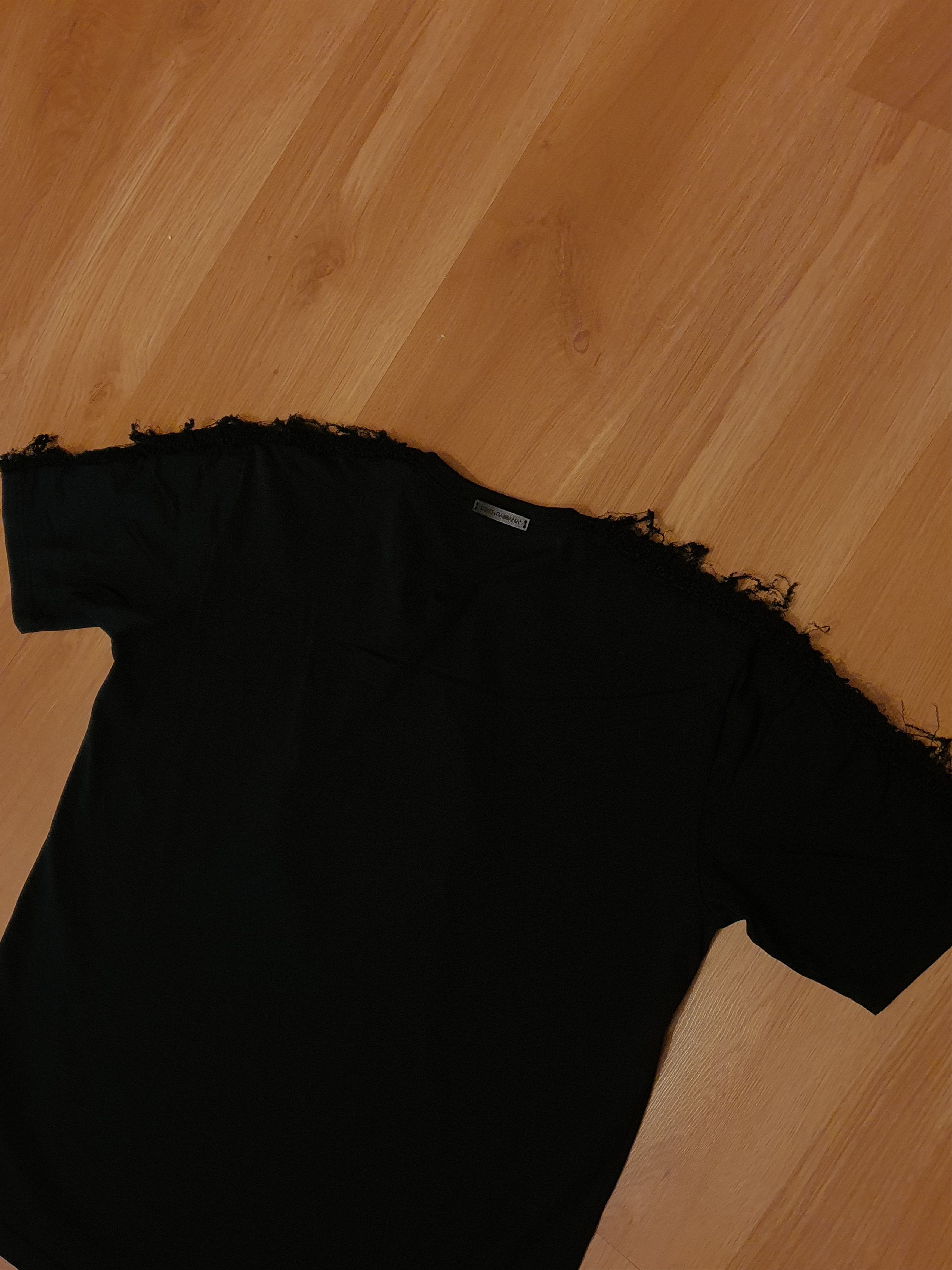 Dolce & Gabbana Dolce & Gabbana Heart Tee Fringe T-shirt Size US L / EU 52-54 / 3 - 6 Thumbnail