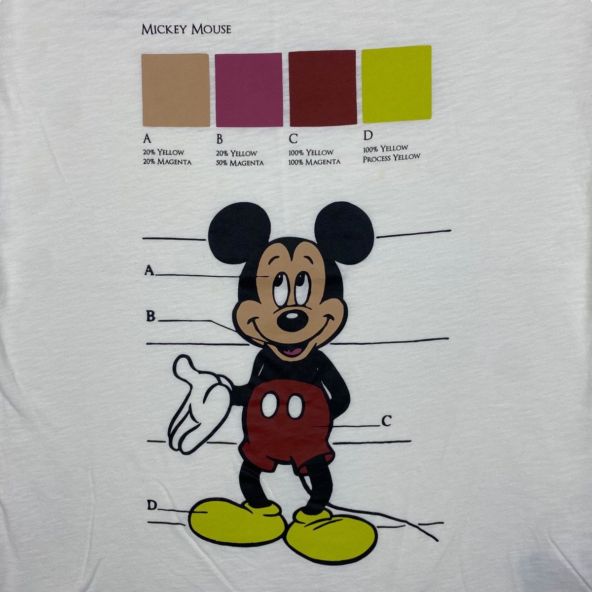 Undercover Uniqlo Undercover Disney Mickey Mouse Graphic Tee Shirt Size L / US 10 / IT 46 - 2 Thumbnail