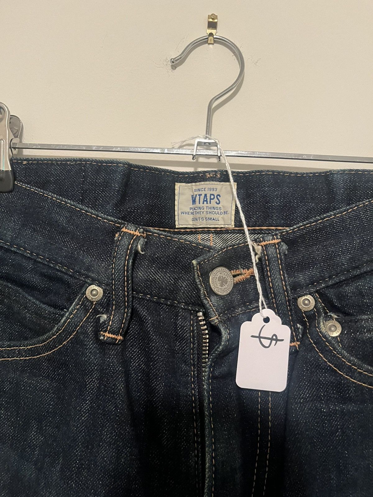 Wtaps Wtaps Straight Leg Dark Blue Denim Size US 29 - 5 Thumbnail