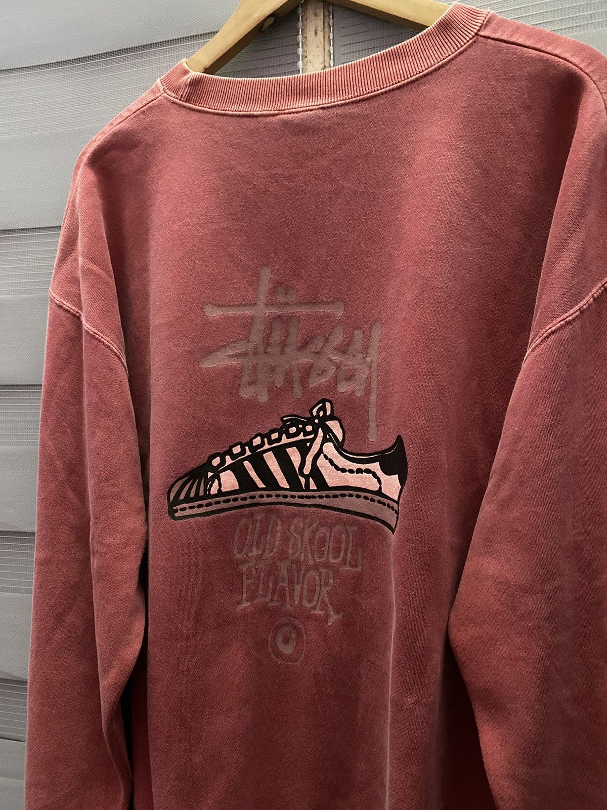 Stussy × Vintage Vintage 90s Stussy Ripoff Adidas Hoodie Size US L / EU 52-54 / 3 - 2 Thumbnail