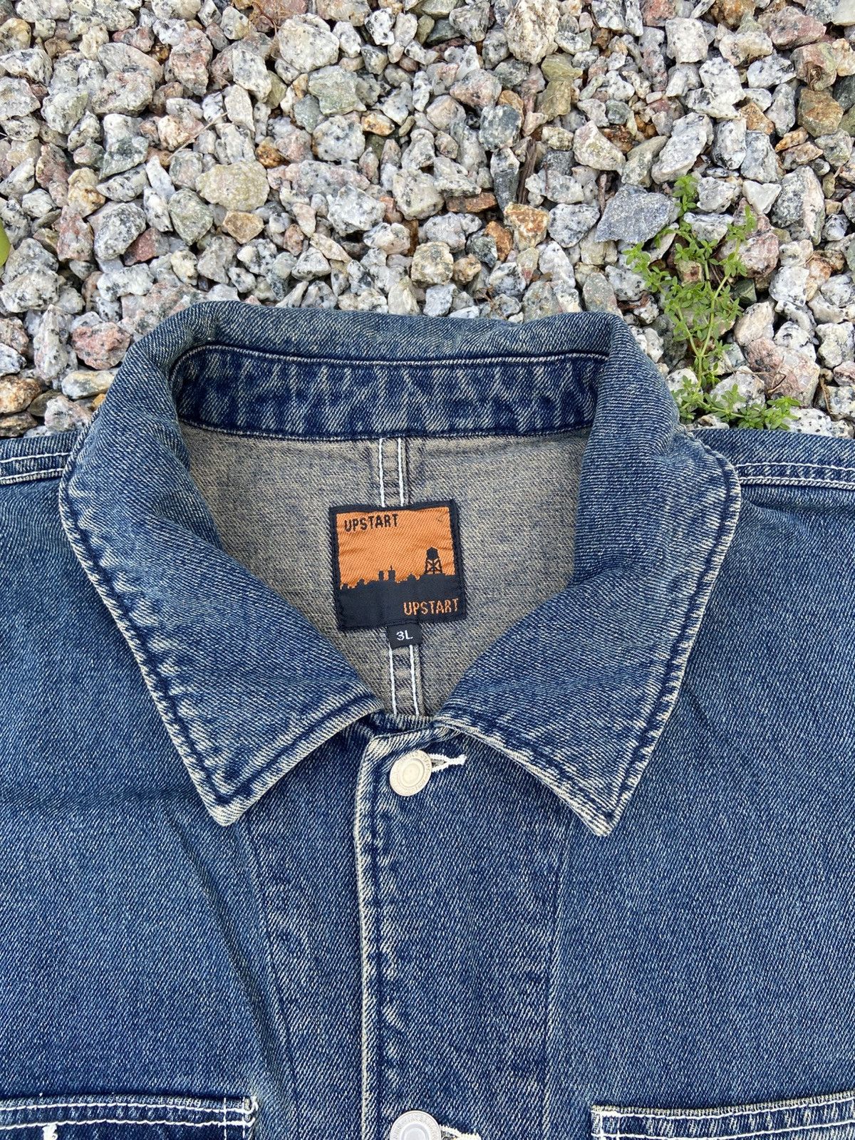 Jean UP START DENIM JEAN CHORE JACKET Size US L / EU 52-54 / 3 - 8 Thumbnail