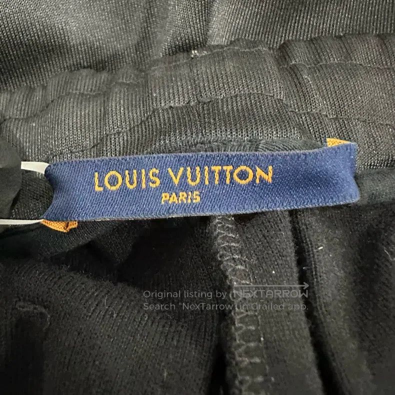Louis Vuitton Louis Vuitton size m Striped embroidered lettered pants Size US 28 / EU 44 - 4 Thumbnail