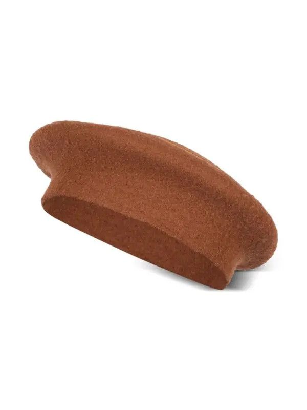 Vivienne Westwood o1f1d3z0226 Size: OS / Open 24 Hours Wool Beret Hat / Cap Size ONE SIZE - 5 Thumbnail