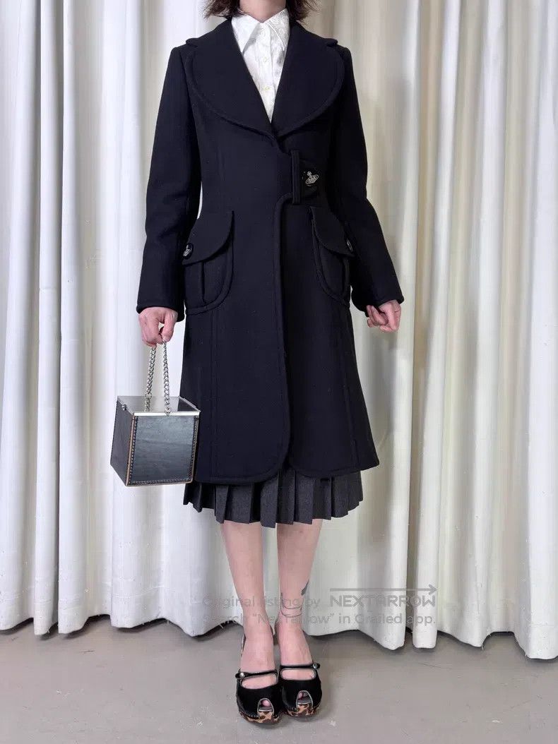 Vivienne Westwood Vivienne Westwood Vintage Heart Collar Buckle Overcoat Size M / US 6-8 / IT 42-44 - 3 Thumbnail