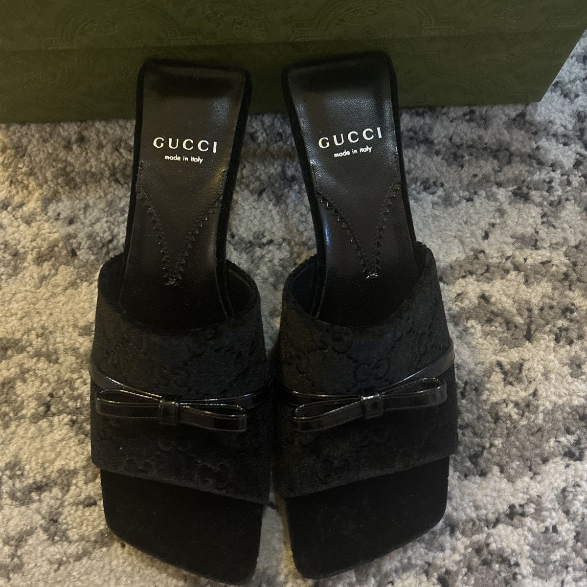 Gucci GUCCI Women's GG slide Sandal Size US 6.5 / IT 36.5 - 2 Thumbnail
