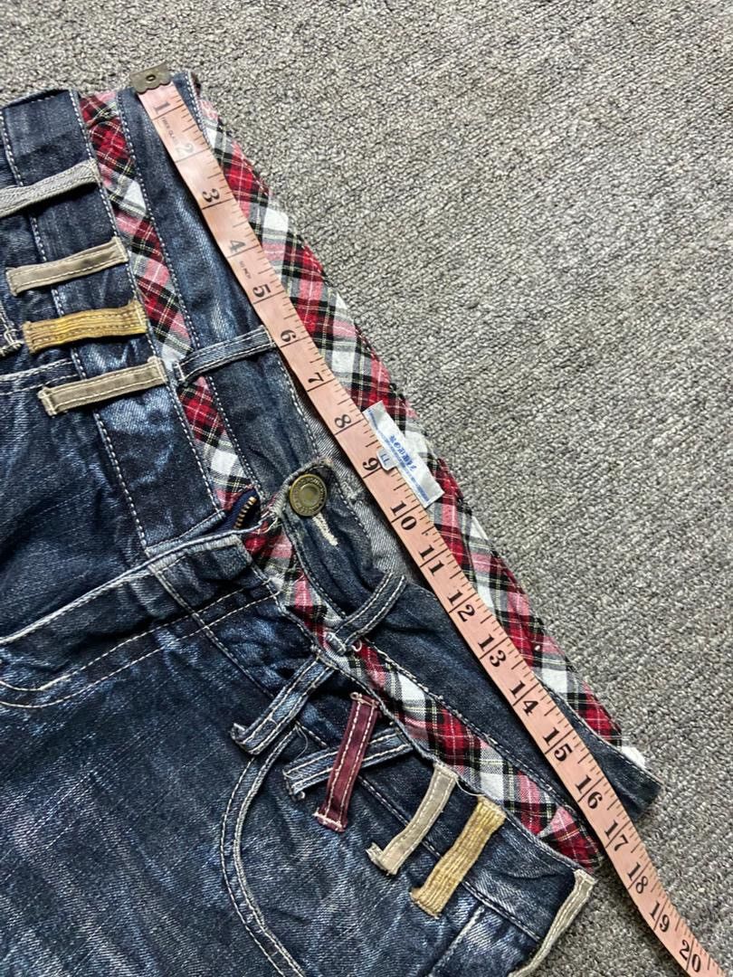 Japanese Brand Roddie Brand Capri Denim Jeans with Double Waist (184) Size US 34 / EU 50 - 8 Thumbnail