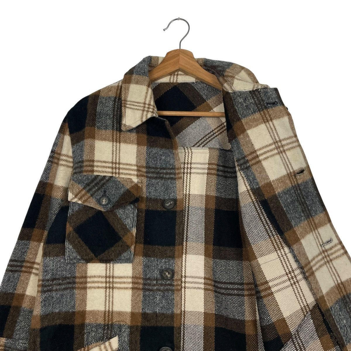 Other Van Tartan Wool Jacket Size US M / EU 48-50 / 2 - 10 Thumbnail