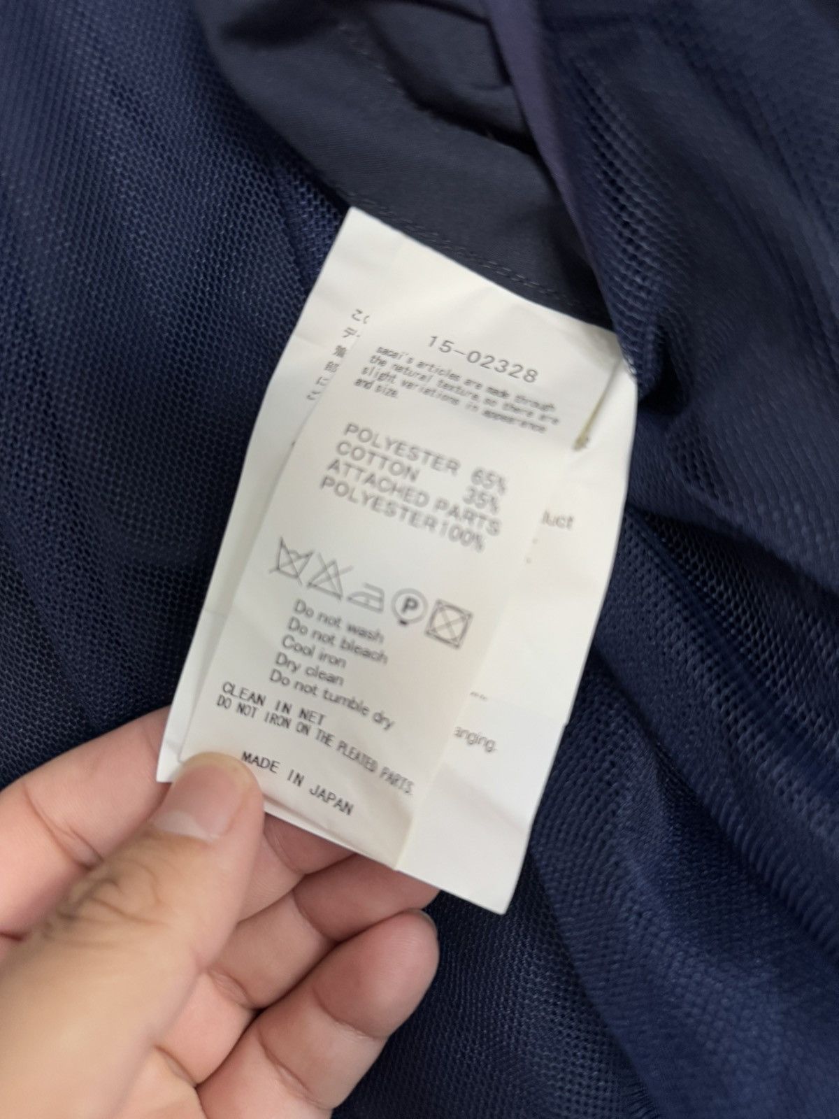 Japanese Brand × Sacai Sacai fall 15 drop waist pleated belted embellished dress 1 Size S / US 4 / IT 40 - 11 Thumbnail