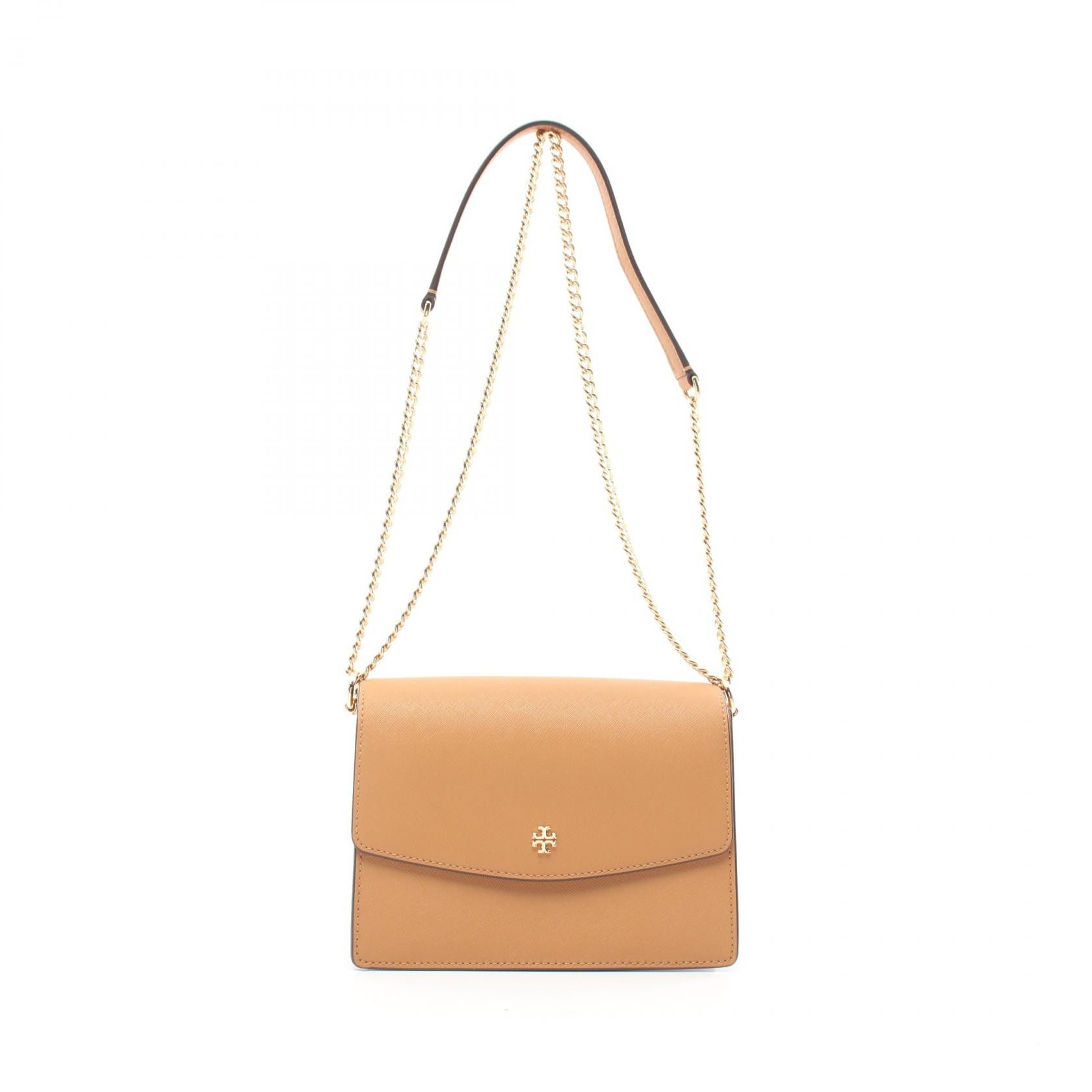 Tory Burch Tory Burch Leather Shoulder Bag Leather Shoulder Bag in Brown, Women's