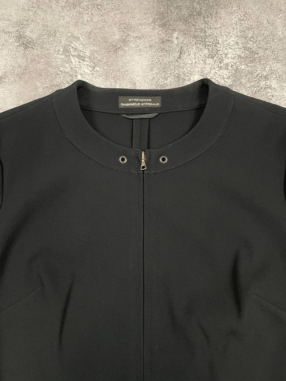 STRENESSE Strenesse Gabriele Strehle Women Cropped Jacket Black Size S / US 4 / IT 40 - 2 Thumbnail