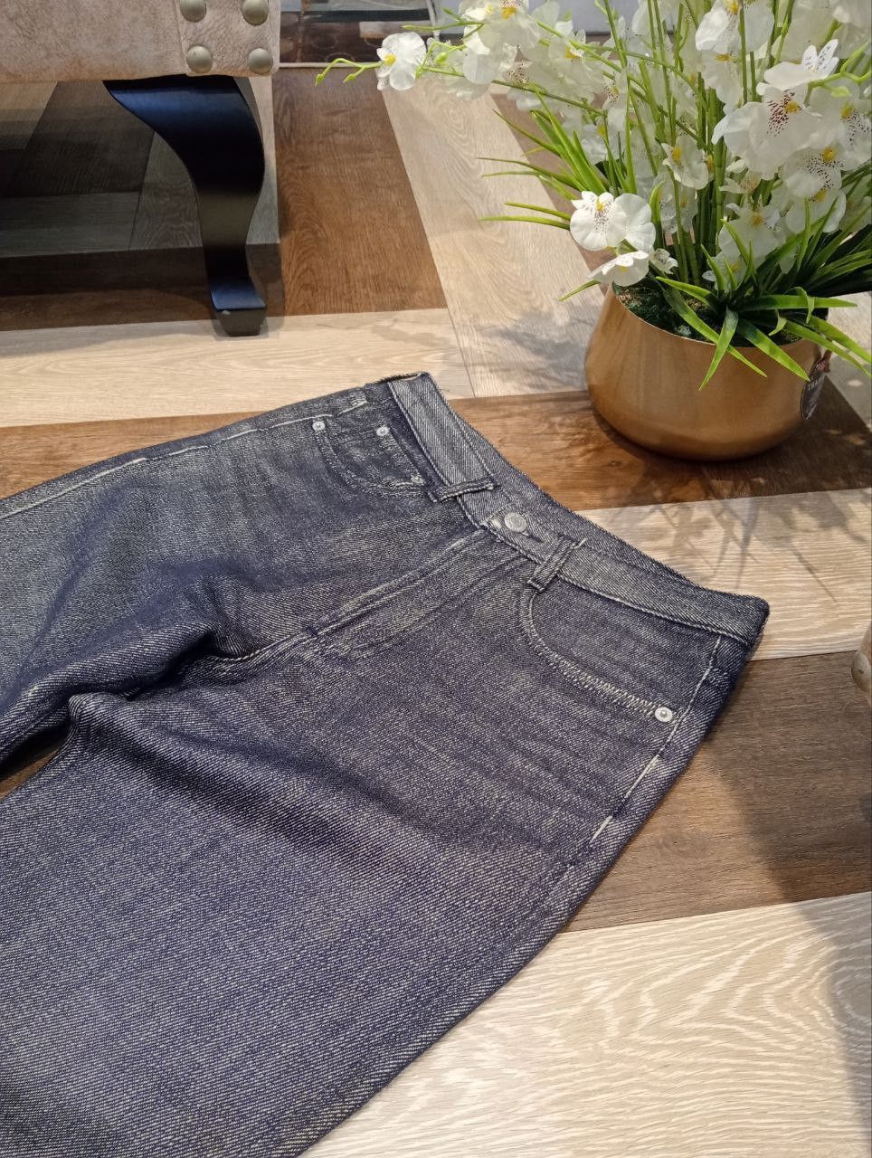 Dries Van Noten DRIES VAN NOTEN COTTON WOOL DENIM PANTS Size US 29 - 7 Thumbnail