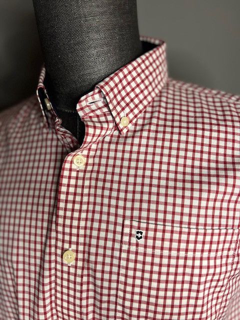 Victorinox VICTORINOX Men's gingham button up shirt M Size US M / EU 48-50 / 2 - 6 Thumbnail