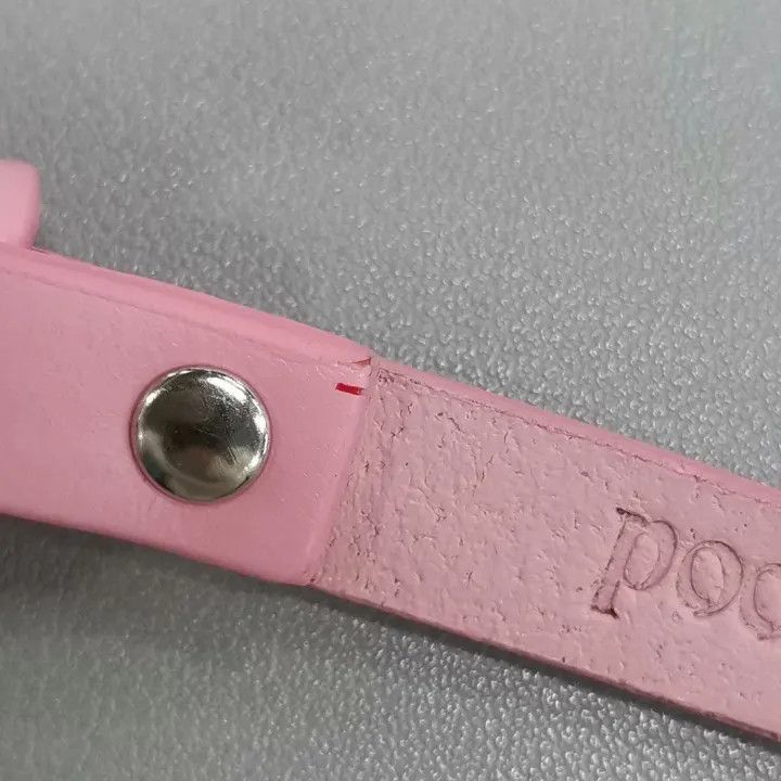 Vivienne Westwood Vivienne Westwood Pink Leather Choker with Saturn Pendant Size ONE SIZE - 4 Thumbnail