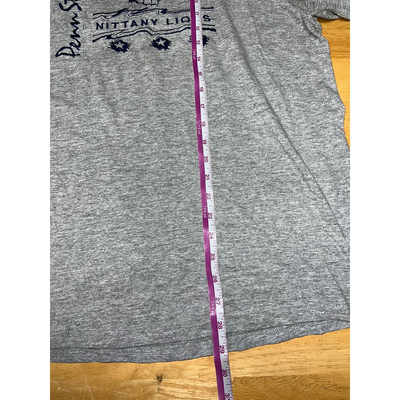 Lee Vintage Penn State Nittany Lions Shirt Heather Tee Gray 90s Size US L / EU 52-54 / 3 - 9 Thumbnail