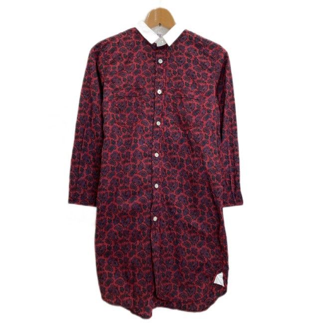 Junya Watanabe Shirt Long Length Paisley Pattern Red Size US S / EU 44-46 / 1 - 1 Thumbnail