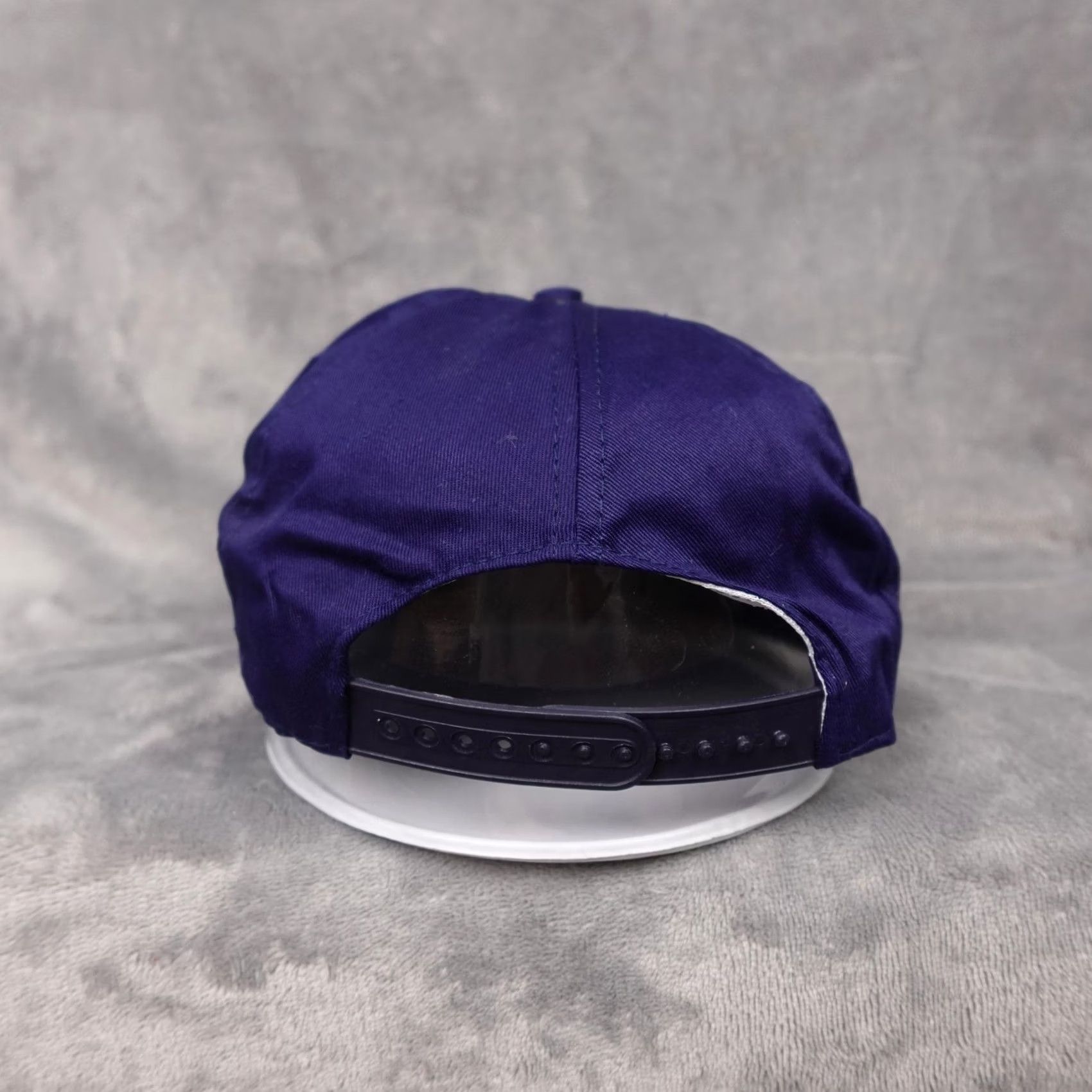 Vintage Vintage IGOL Competition Hat Cap Snap Back Purple Racing Cars Mens Adjustable Size ONE SIZE - 3 Thumbnail