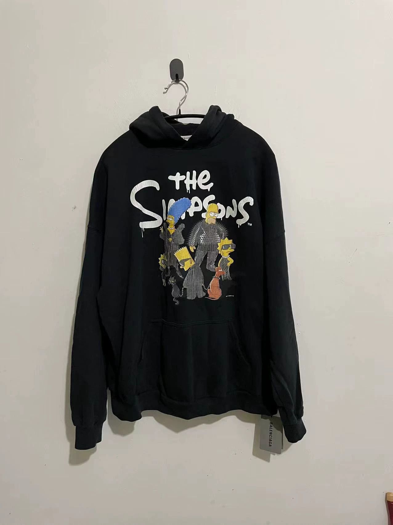 Balenciaga Balenciaga Balenciaga Simpson Hoodie-2507 Size US M / EU 48-50 / 2 - 1 Thumbnail