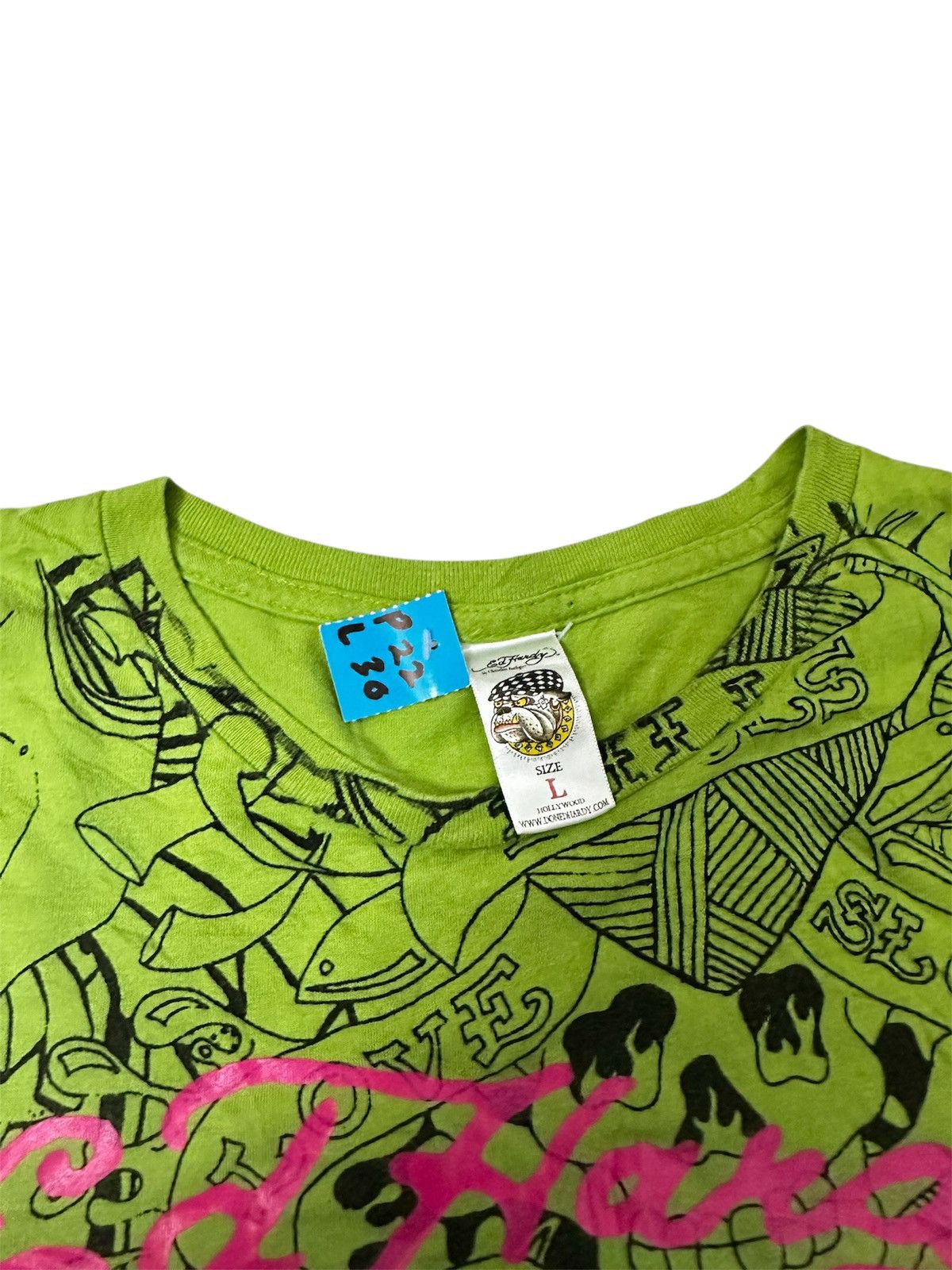 GOA 2000 Ed Hardy By Christian Audigier Y2K Jnco Goa Lgb Style Size US L / EU 52-54 / 3 - 3 Thumbnail