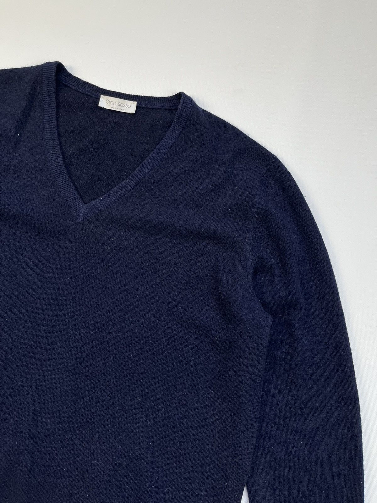 Gran Sasso Gran Sasso Luxury Wool Sweater Jumper Made in Italy Size US L / EU 52-54 / 3 - 3 Thumbnail