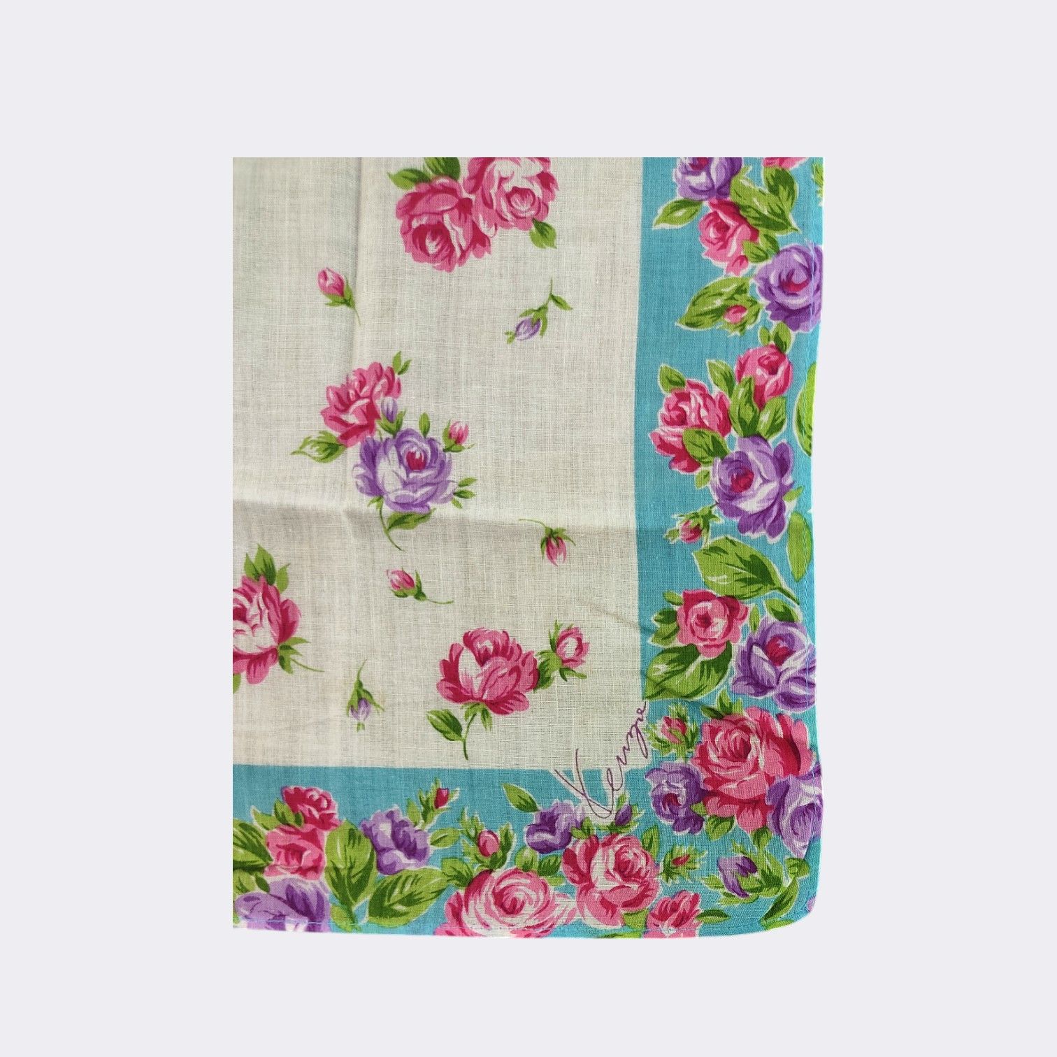 Kenzo × Vintage Vintage Kenzo Handkerchief Neckerchief Bandana H372I Size ONE SIZE - 3 Thumbnail