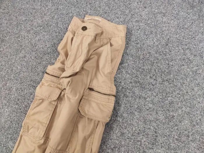 Japanese Brand Vintage Japan Style Mens Casual Wear Cargo Zip Pants Y2K Size US 32 / EU 48 - 4 Thumbnail