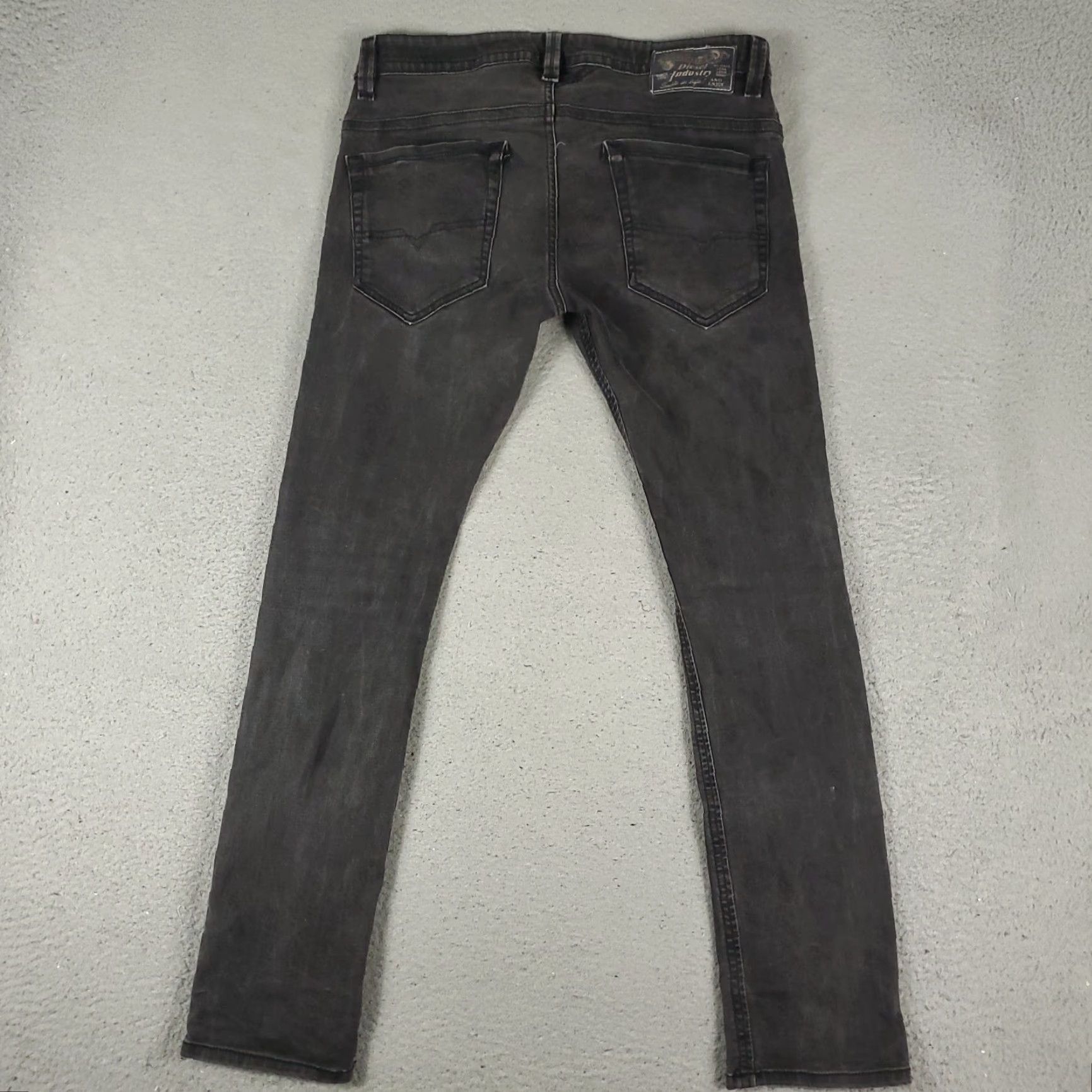 Diesel VINTAGE Diesel Men's Skinny Jeans 30x30 Gray Denim Slim Fit 90s Casual Pants Mens Size US 30 / EU 46 - 7 Thumbnail