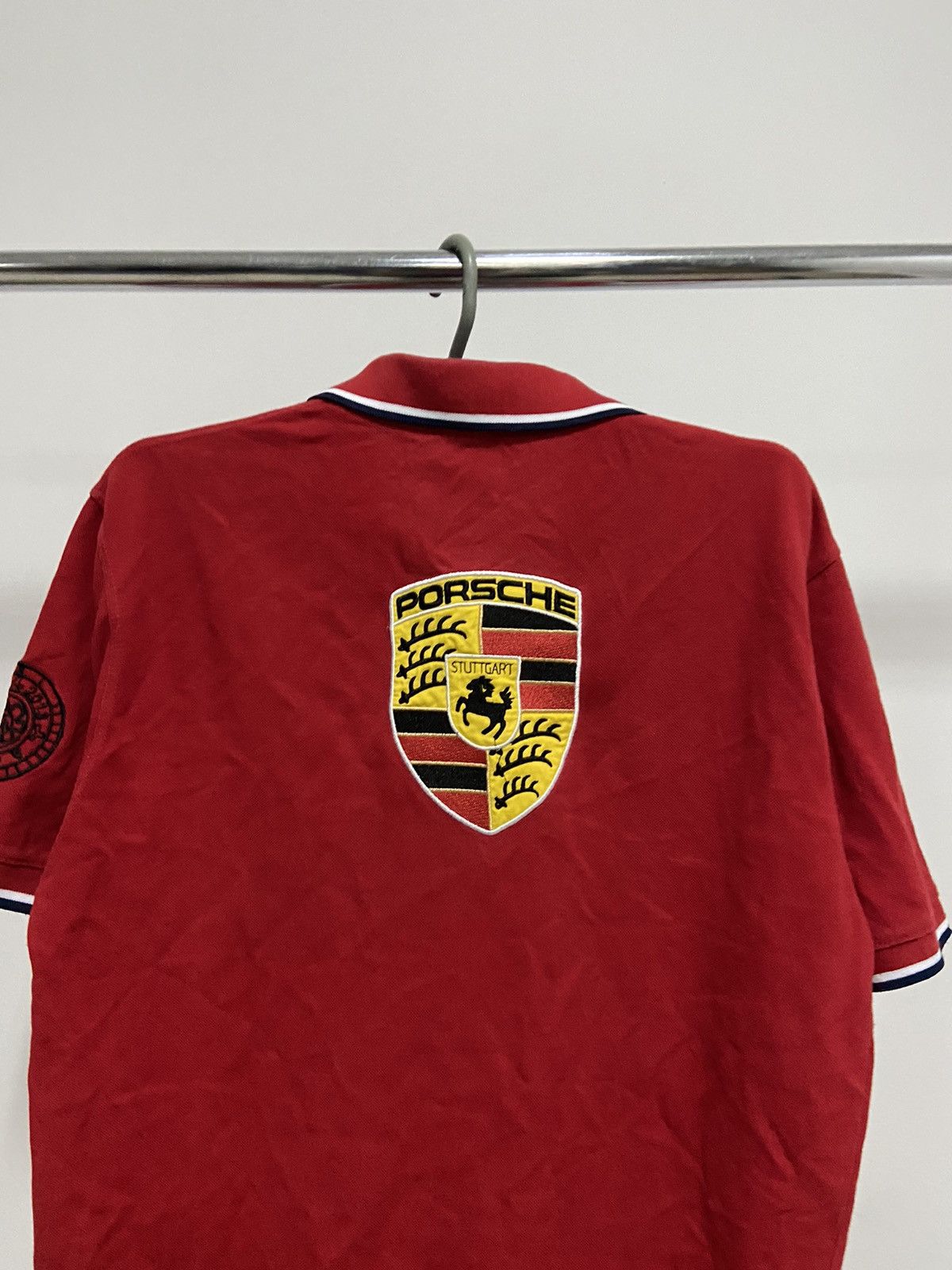 Porsche Design × Vintage Porsche racing polo team vintage big logo 2013 stuttgart Size US XL / EU 56 / 4 - 5 Thumbnail