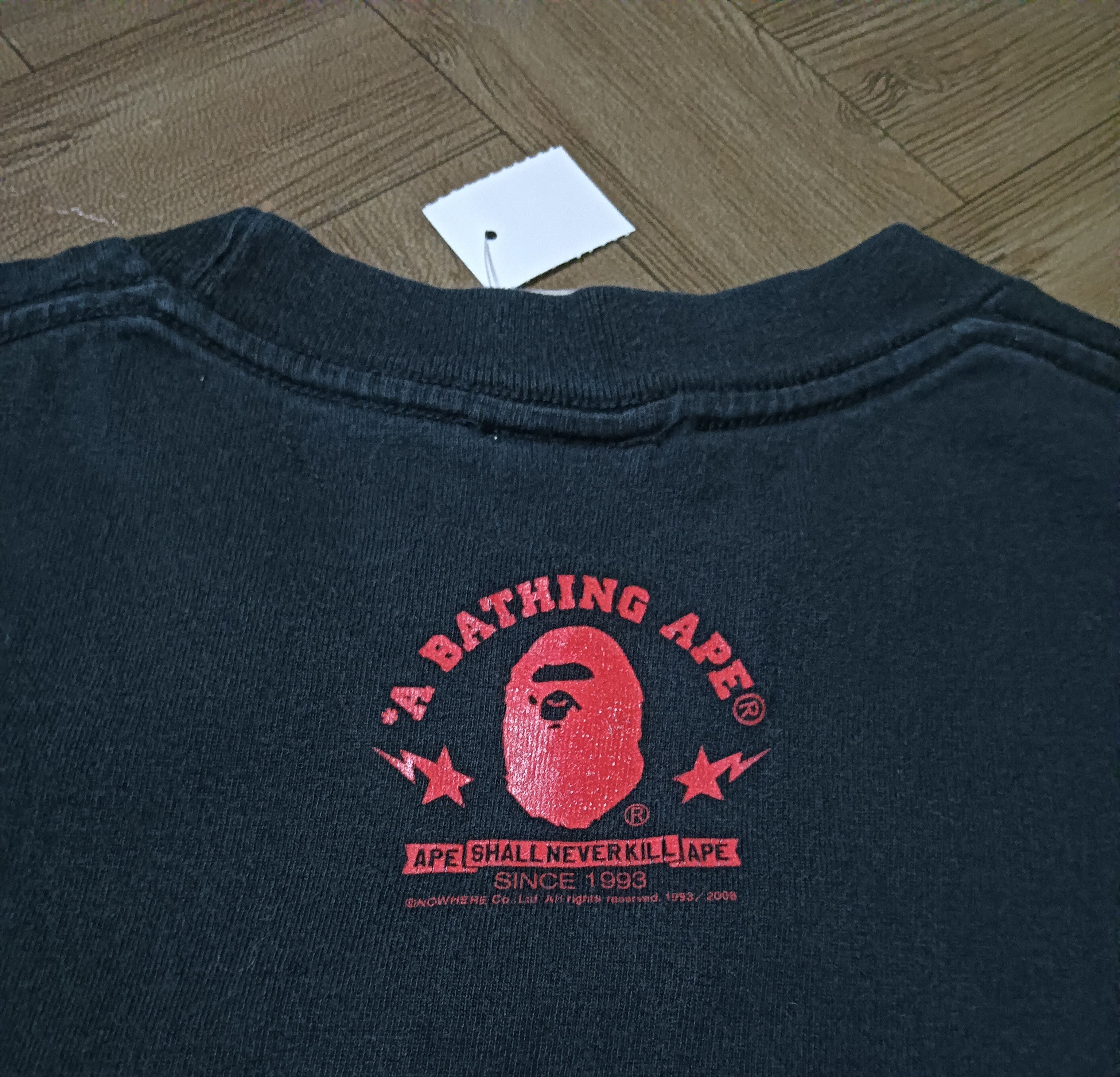 Bape T-shirt bape nowhere 1993-2008 Size US L / EU 52-54 / 3 - 4 Thumbnail