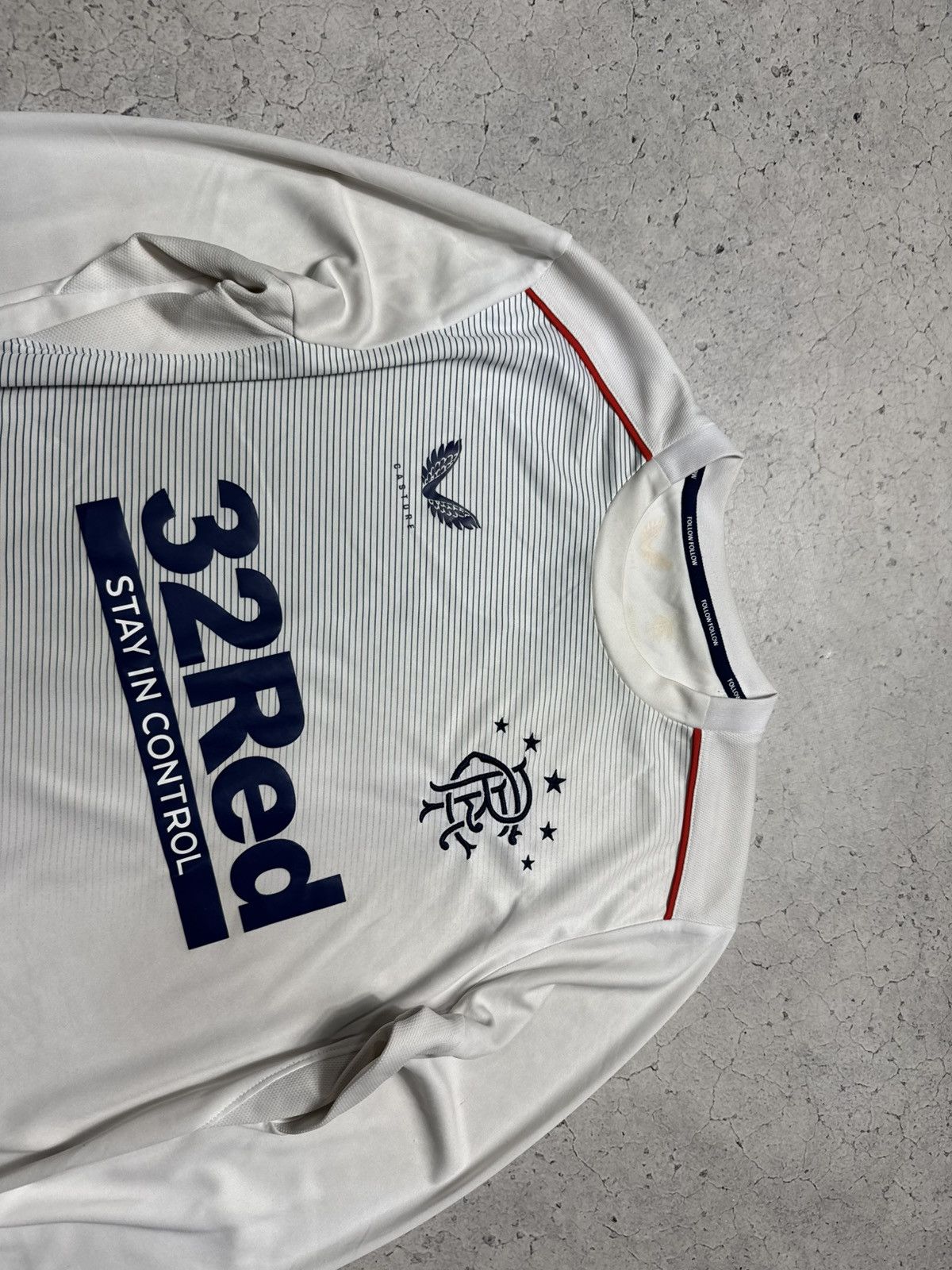 Castore Castore Glasgow Rangers 2020/2021 Soccer Jersey Long Sleeve Size US S / EU 44-46 / 1 - 5 Thumbnail