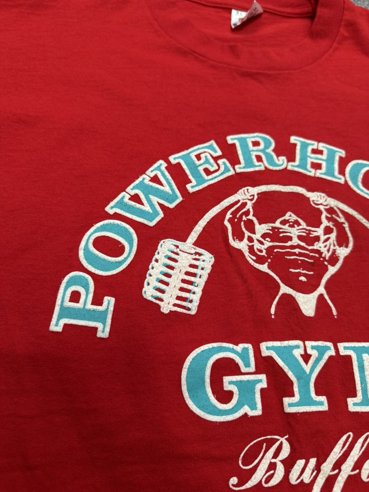 Vintage Vintage 90s PowerHouse Gym New York FOTL T Shirt Bodybuilder Size US XL / EU 56 / 4 - 6 Thumbnail